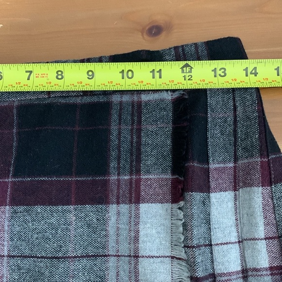 3D Fashions Vintage Wool/Polyester Wrap Skirt w Lots of Pleats, Size 9/10 - Picture 8 of 10